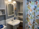 First Floor Full Bath shower no tub